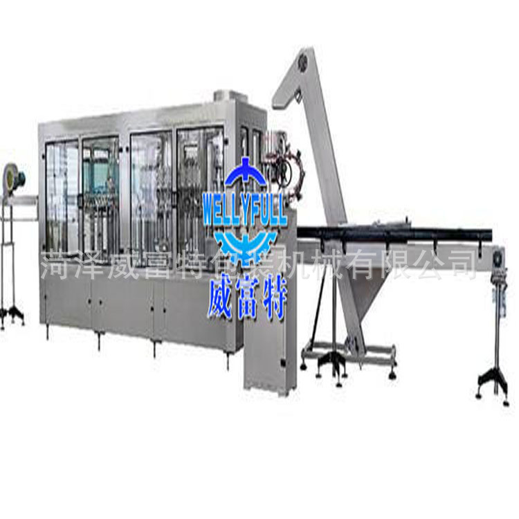 礦泉水灌裝旋蓋機（洗-灌-封）