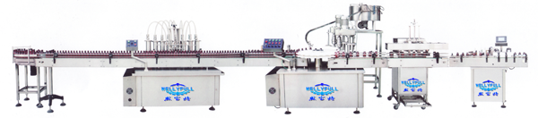 GPR-E Megdose Arranging Filling Labeling Production Line